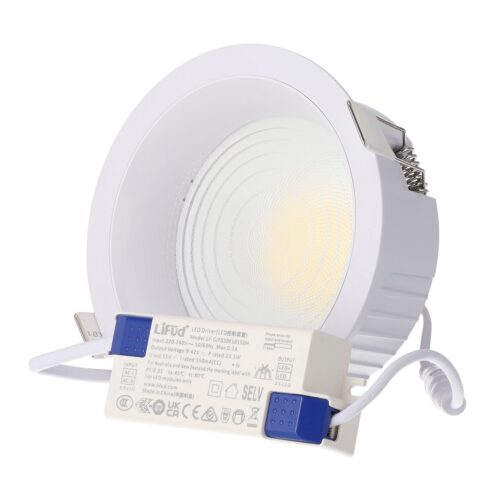 ho_cctdl_20w_0-1 Downlight LED 20W 4 CCT (Tonalidad Luz Regulable) 140LM/W UGR17 Lifud driver