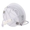 ho_cctdl_20w_1-1 Downlight LED 20W 4 CCT (Tonalidad Luz Regulable) 140LM/W UGR17 Lifud driver