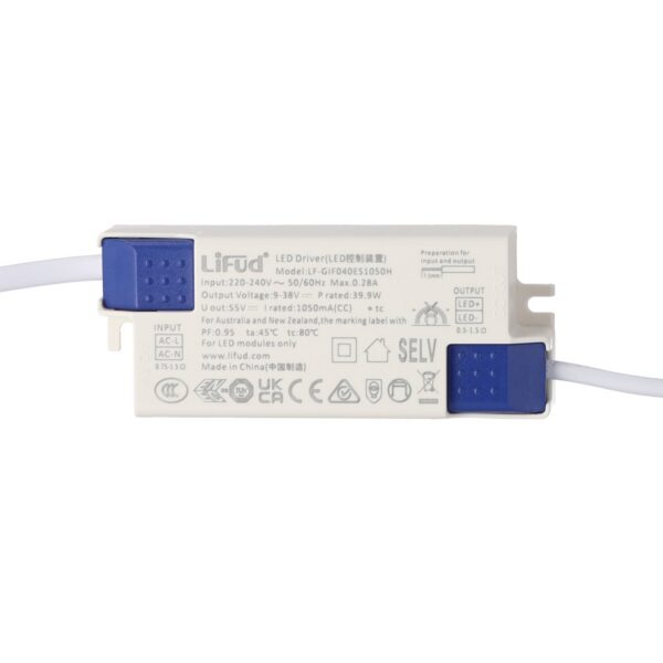 ho_cctdl_40w_3-1 Downlight LED 40W 4 CCT (Tonalidad Luz Regulable) 140LM/W UGR17 Lifud driver