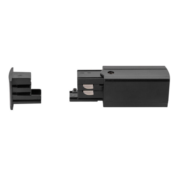 Conector Inicial Carril Trifásico Negro