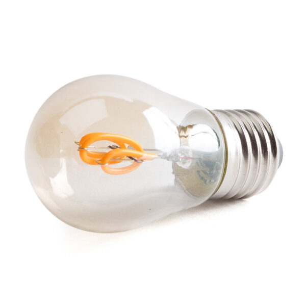 Bombilla LED E27 4W 380Lm 2000ºK Filamento 40.000H [WR-G45-4W-R