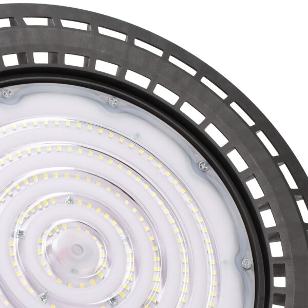 [HO-HVUFO200W-H-CW] Campana LED 200W 34.000Lm 6000ºK IP65 Driver Regulable 0-10V 30.000H