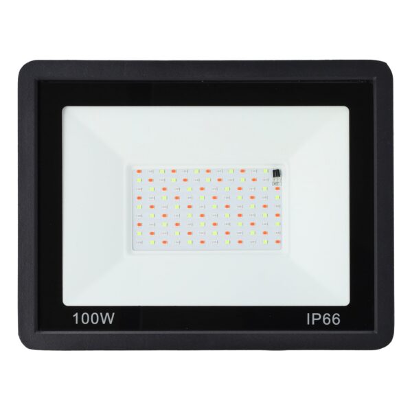 Proyector LED RGBW con Mando a Distancia 100W [HO-ICRGBFL-100W]