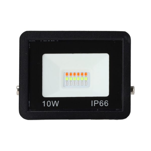 Proyector LED RGBW con Mando a Distancia 10W [HO-ICRGBFL-10W]