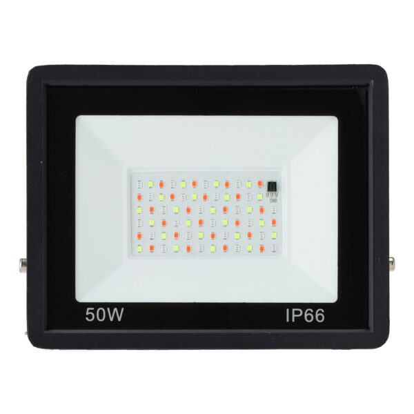 Proyector LED RGBW con Mando a Distancia 50W [HO-ICRGBFL-50W]