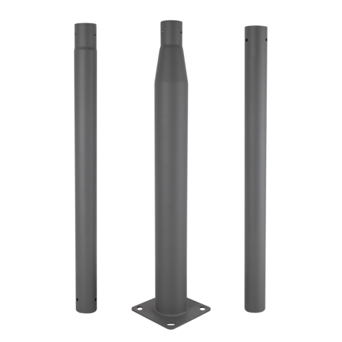 Columna Farola 3M Desmontable Gris