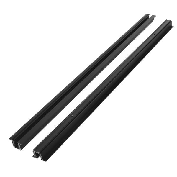 Carril Trifásico Empotrable para Focos LED Negro 1M [HO-LM3220-EM]