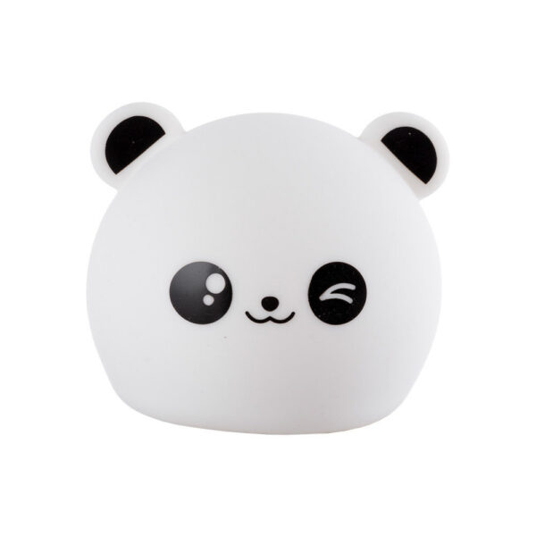 Lampara Nocturna de Mesa Led Infantil Quitamiedos y Recargable "Panda"   [HO-PANDA-WW-CW]
