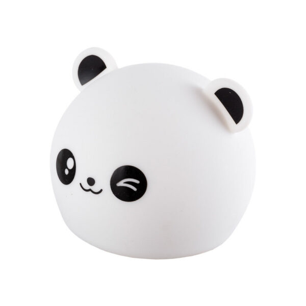 Lampara Nocturna de Mesa Led Infantil Quitamiedos y Recargable "Panda"   [HO-PANDA-WW-CW]