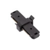Conector Recto Carril Monofásico Negro [HO-PL218000RN]