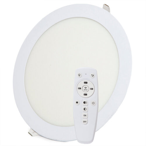 Placa LED 18W 1.800Lm Mando a Distancia (Intensidad-CCT) 40.000H [HO-PL-18W-RC]