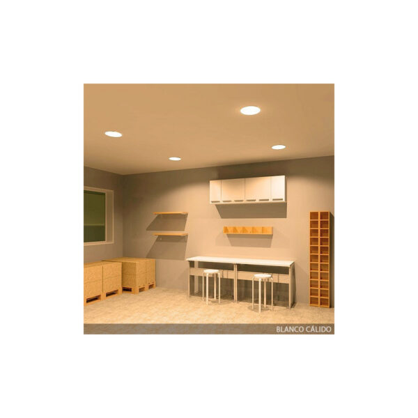 Placa LED 18W 1.800Lm Mando a Distancia (Intensidad-CCT) 40.000H [HO-PL-18W-RC]