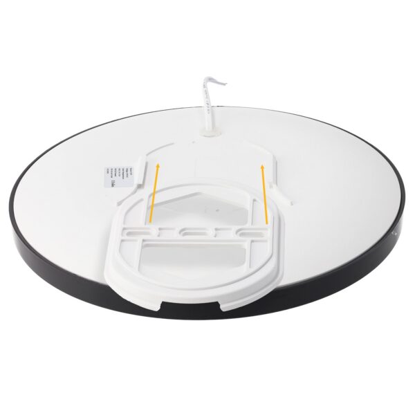 Plafón LED Exterior 15W 1500Lm CCT (Tonalidad Luz Regulable) 3000-4000-6500ºK  IP65 Acabado Negro