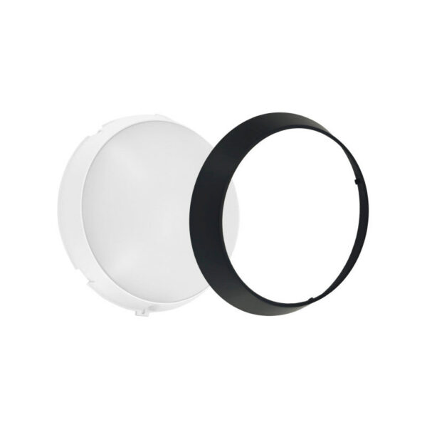 Plafón LED Exterior 15W 1500Lm CCT (Tonalidad Luz Regulable) 3000-4000-6500ºK  IP65 Acabado Negro