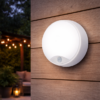 Plafón LED Exterior 10W 1000Lm CCT (Tonalidad Luz Regulable) 3000-4000-6500ºK  Detector Proximidad IP65 Acabado Blanco