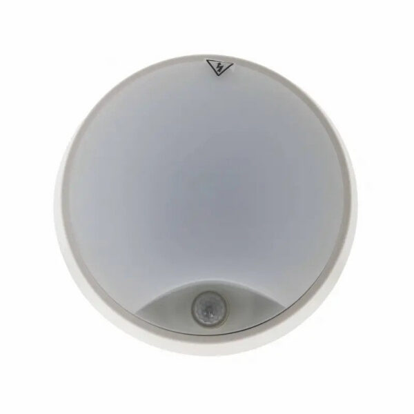 Plafón LED Exterior 10W 1000Lm CCT (Tonalidad Luz Regulable) 3000-4000-6500ºK  Detector Proximidad IP65 Acabado Blanco