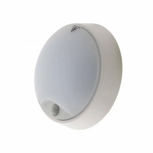 Plafón LED Exterior 10W 1000Lm CCT (Tonalidad Luz Regulable) 3000-4000-6500ºK  Detector Proximidad IP65 Acabado Blanco
