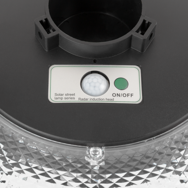 Farola LED Solar 100W Sensor Control Remoto Blanco Frío