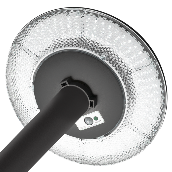 Farola LED Solar 100W Sensor Control Remoto Blanco Frío