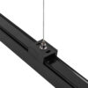 Suspensión para Carril Trifásico Negro  1 Metro [HO-SUS-T-N]