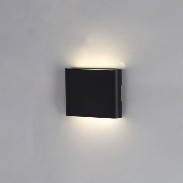 Aplique LED "Medford" 2x3W Negro [HO-WALL-27-2x3W-B-W]
