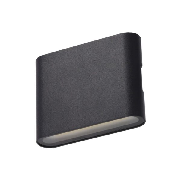 Aplique LED "Medford" 2x3W Negro [HO-WALL-27-2x3W-B-W]