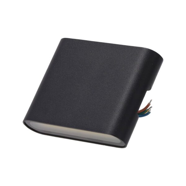 Aplique LED "Medford" 2x3W Negro [HO-WALL-27-2x3W-B-W]