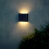 Aplique LED "Medford" 2x3W Negro [HO-WALL-27-2x3W-B-W]