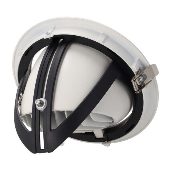 Foco Downlight LED 40W CCT (Tonalidad Luz Regulable) Circular Orientable Driver LIFUD 40.000H Microprismático [HOCOBCOR40WLI-CCT