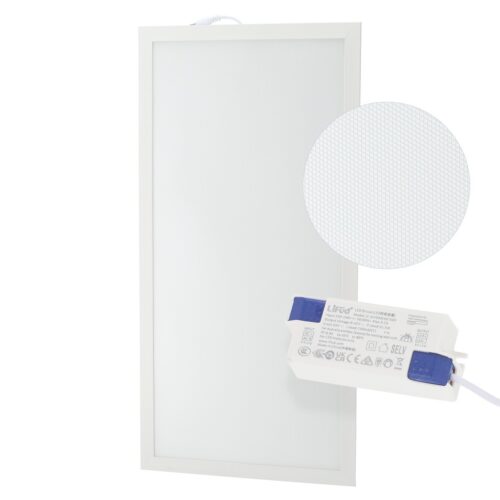 Panel LED 28W 2800Lm 4000ºK 60X30Cm 40.000H  Driver Lifud UGR17  [HOPBD3060LIUGR17-W]