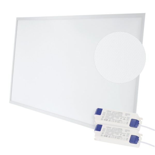 Panel LED 100W 10000Lm 4000ºK 120X60Cm   40.000H Driver Lifud UGR17  [HOPBD60120LIUGR17-W]