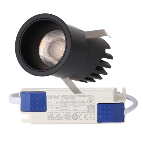Foco Downlight Spot LED 7W 700Lm 2700ºK Circular PRO SMD3030 50.000H