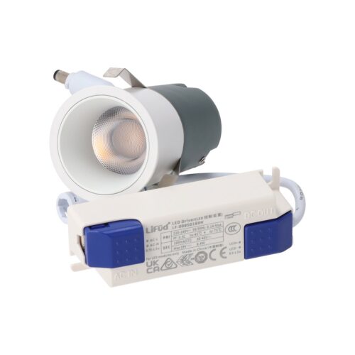 jw_7w_ww_0-1 Foco Downlight Spot LED 7W 700Lm 2700ºK Circular PRO SMD3030 50.000H