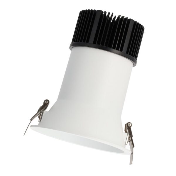 Downlight Empotrable LED 10W 90Lm/W CRI>95 4000ºK Driver Lifud 50.000H  Blanco Natural