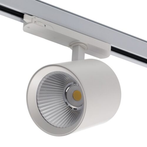 jw_tr40w_cct_0-2 Foco de Carril LED 40W 90Lm/W CCT Tonalidad Luz Ajustable Driver Lifud Trifásico 50.000H