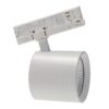 Foco de Carril LED  40W 90Lm/W CCT Tonalidad Luz Ajustable Driver Lifud Trifásico 50.000H