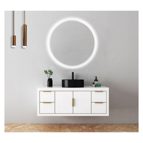 Espejo Iluminado Baño "Bélgica" Ø70Cm Blanco Frío [LIMEX-BELG003/70