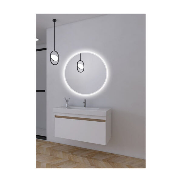Espejo Iluminado Baño "Bélgica" Ø70Cm Blanco Frío [LIMEX-BELG003/70