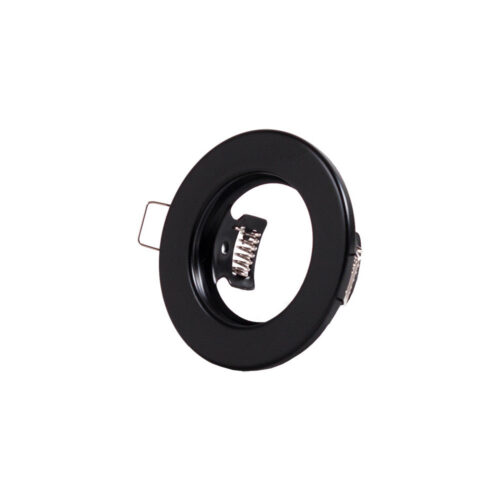 ll_20_1210_48_0 Aro Foco Downlight Circular "Sara" Acero 81mm - Negro