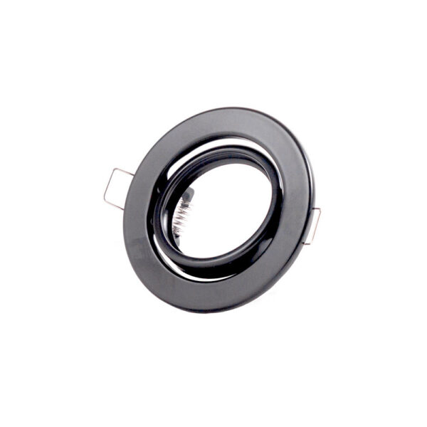 ll_20_1210_49_0 Aro Foco Downlight Circular Basculante "Vepa" Acero 90mm - Negro