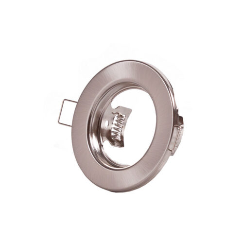 Aro Foco Downlight Circular "Sara" Acero 81mm - Satinado