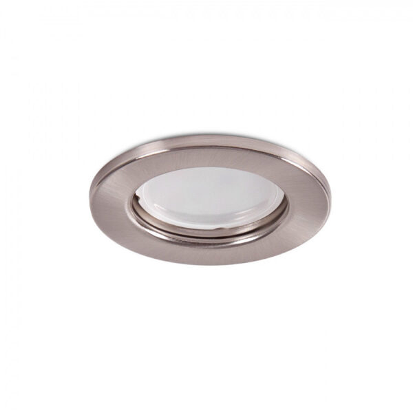 Aro Foco Downlight Circular "Sara" Acero 81mm - Satinado