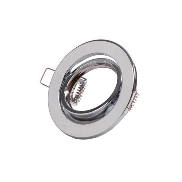 ll_20_1610_17_0 Aro Foco Downlight Circular Basculante "Vepa" Acero 90mm - Cromado