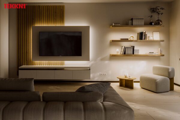 ll_38_1811_20_4 Perfíl Aluminio KIMERA-"HELSE" Anodizado Negro con Difusor Opal , Tapones y Clips Sujección 2,02M