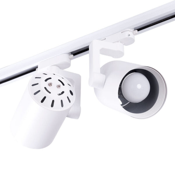 Pack 2 Foco de Carril Monofásico E27 PAR30/A65 - Blanco