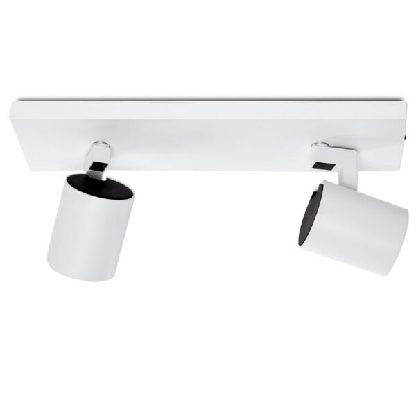 Aplique de Pared "Lumiastra" 2xGU10 Blanco Sin Bombilla
