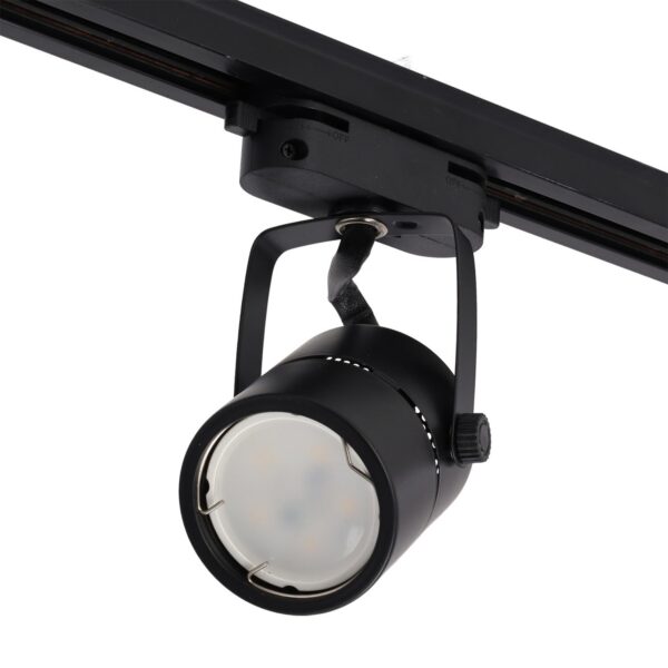 [LUM-R391-B] Foco de Carril GU10 - Acabado Negro