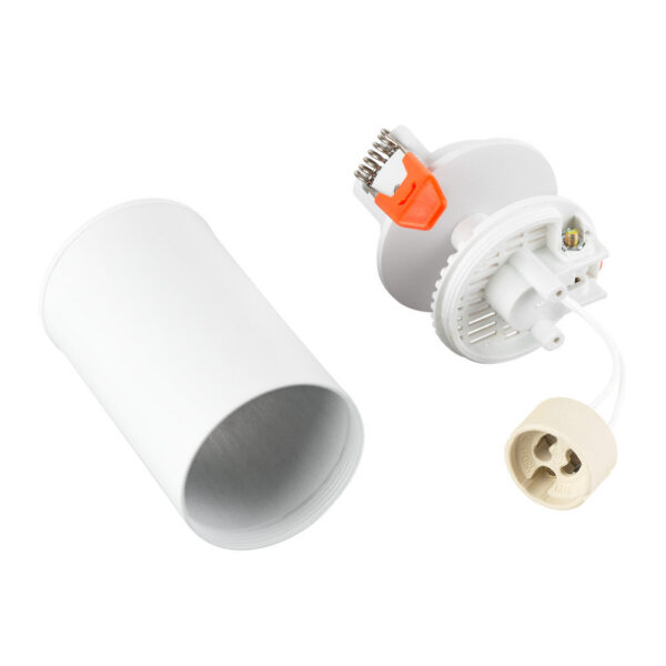 [LUM-RGU10-W] Faretto da incasso GU10 bianco (senza lampadina) [LUM-RGU10-W]