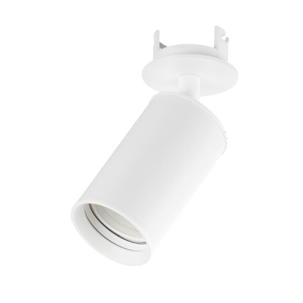 [LUM-RGU10-W] Faretto da incasso GU10 bianco (senza lampadina) [LUM-RGU10-W]