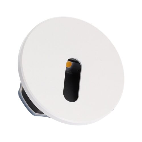 [LUM-SGN-R80RW] Foco de LED Empotrable para Escaleras Frontal Magnético 3W IP65 3000ºK - Blanco